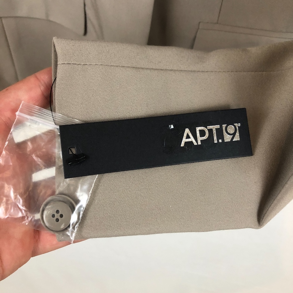 Apt. 9 | *NEW* Women's Tan Suit Jacket sz 10 - Picture 5 of 7